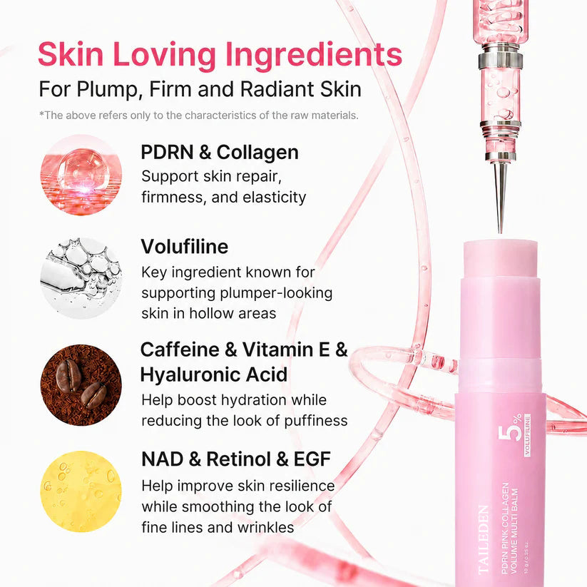 Last Day Buy 1 Get 1 Free TAILEDEN Korean PDRN Pink Collagen Volume Multi Balm