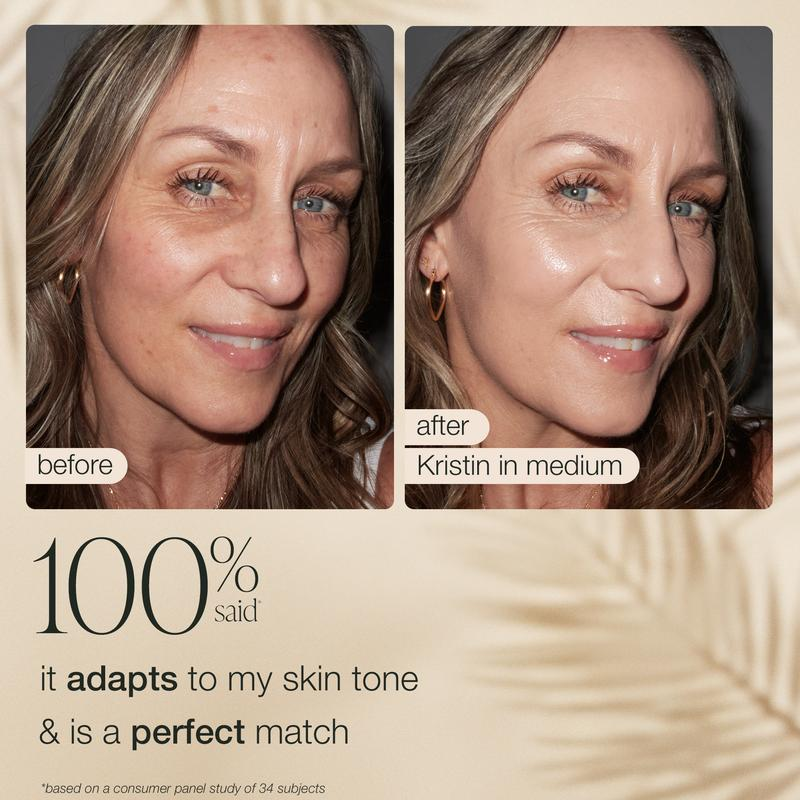 CC color-correcting tinted serum + FREE brush