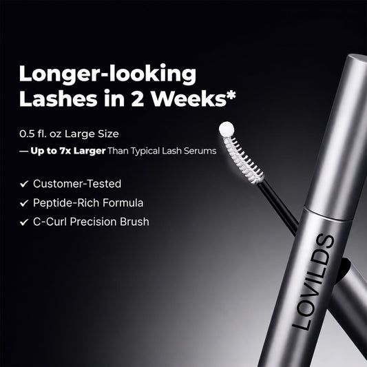 Eyelash Growth Serum- Safe & Gentle Lashes Care, Fuller, Thicker in 2 Weeks, Non-Prostaglandin