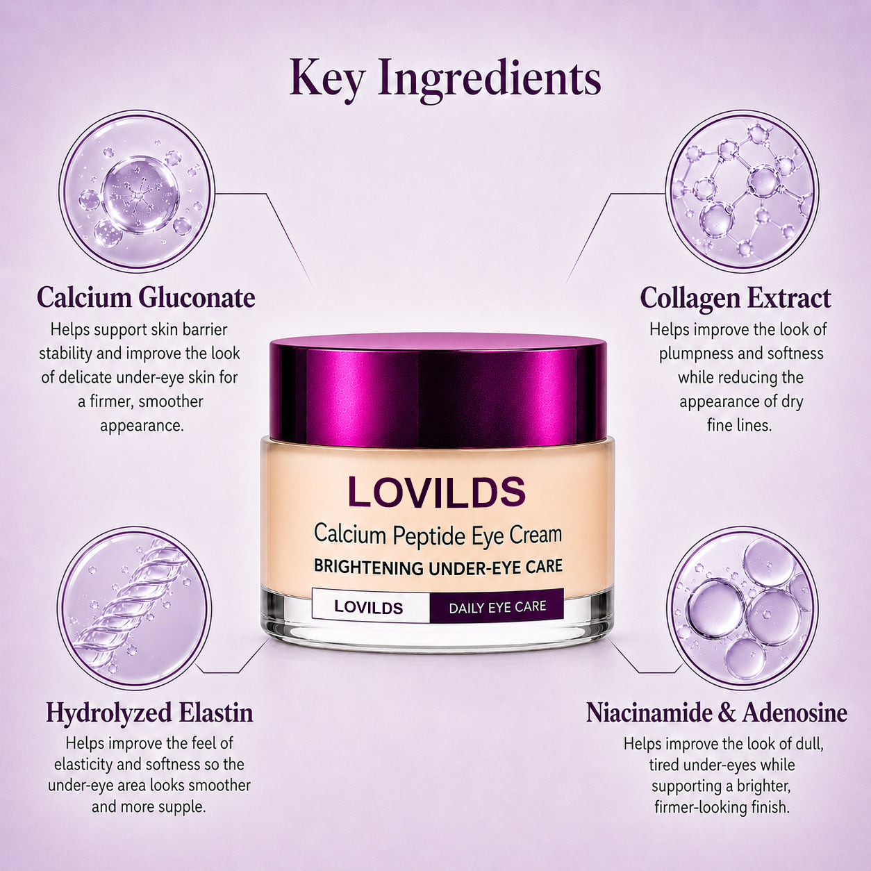 LOVILDS™ Calcium Dark Spot Eye Cream