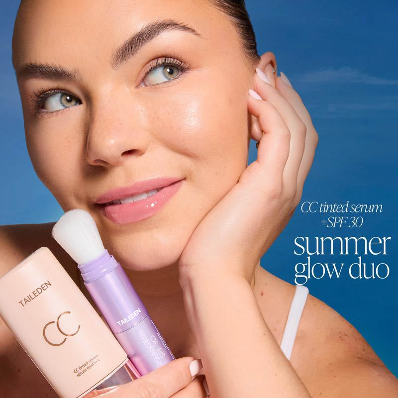 CC color-correcting tinted serum + FREE brush