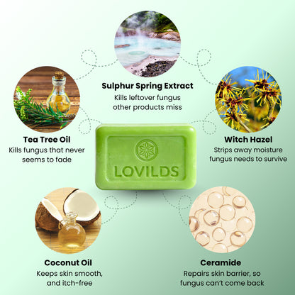 LOVILDS Antifungal Soap
