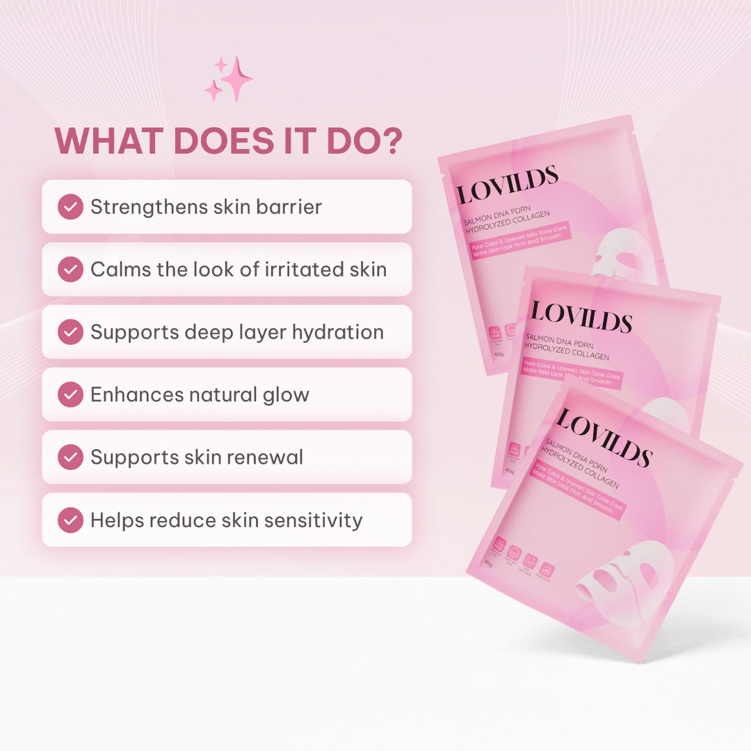 LOVILDS Salmon PDRN Collagen Mask