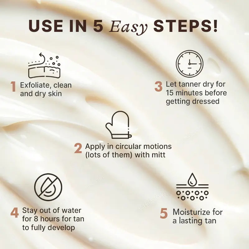 🔥Natural Tanning Lotion – Even, Skin-Friendly, Deep-Tan Self-Tanner for the Whole Body