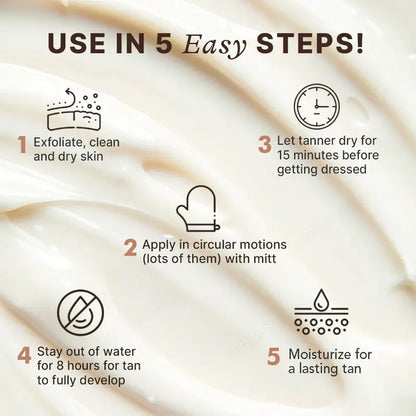 🔥Natural Tanning Lotion – Even, Skin-Friendly, Deep-Tan Self-Tanner for the Whole Body