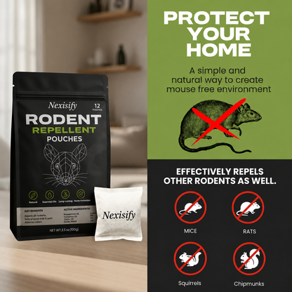 Place These Pouches Around Your Garden - And Watch The Groundhogs Disappear. Permanently.