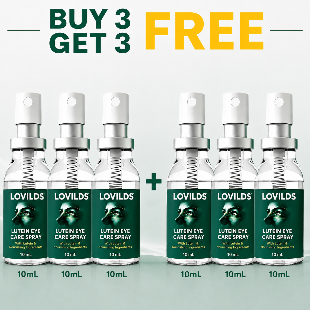 LOVILDS® Lutein Eye Care Spray — 10-Second Daily Routine