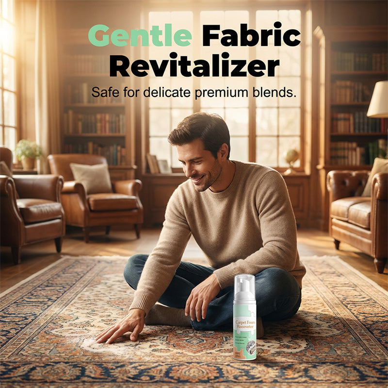 🔥Limited Time Promotion 70% OFF🔥 Waterless Carpet Foam Stain Remover with Towel