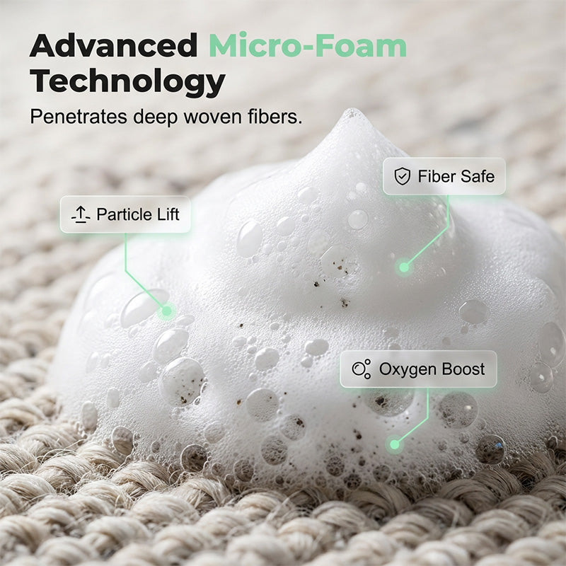 🔥Limited Time Promotion 70% OFF🔥 Waterless Carpet Foam Stain Remover with Towel