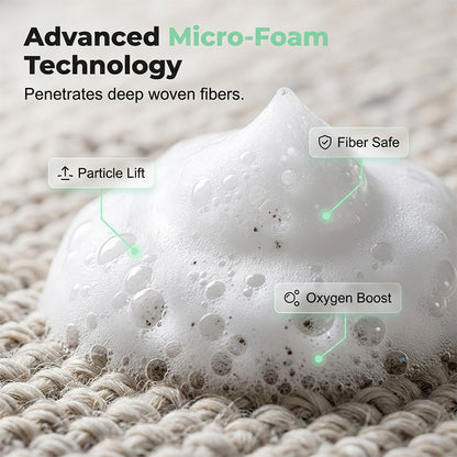 🔥Limited Time Promotion 70% OFF🔥 Waterless Carpet Foam Stain Remover with Towel