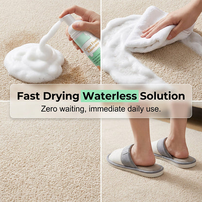 🔥Limited Time Promotion 70% OFF🔥 Waterless Carpet Foam Stain Remover with Towel